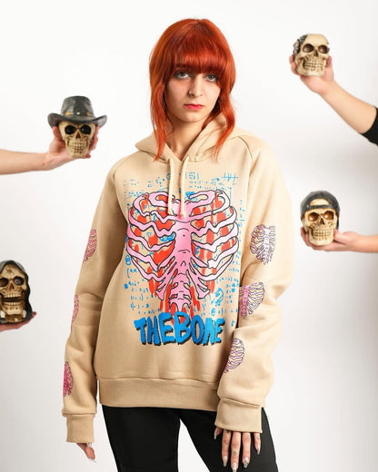 THEBONE - هودي هيكل عظمي