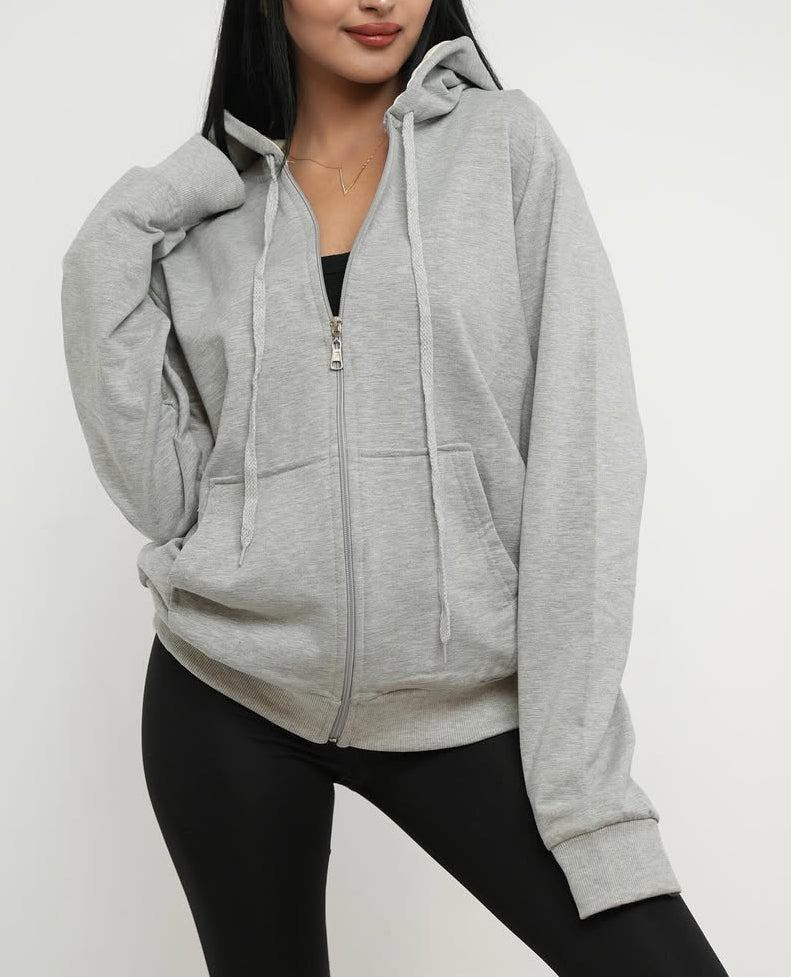 جاكيت رصاصي رجالي نسائي سادة , قالب طبيعي