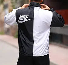 جاكين نايك ابيض واسود , مطري خفيف