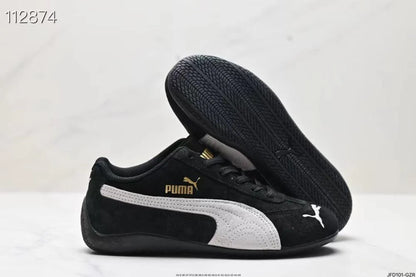 حذاء بوما شاموا اسود , قالب طبيعي (القياسات بين 36>40) - PUMA