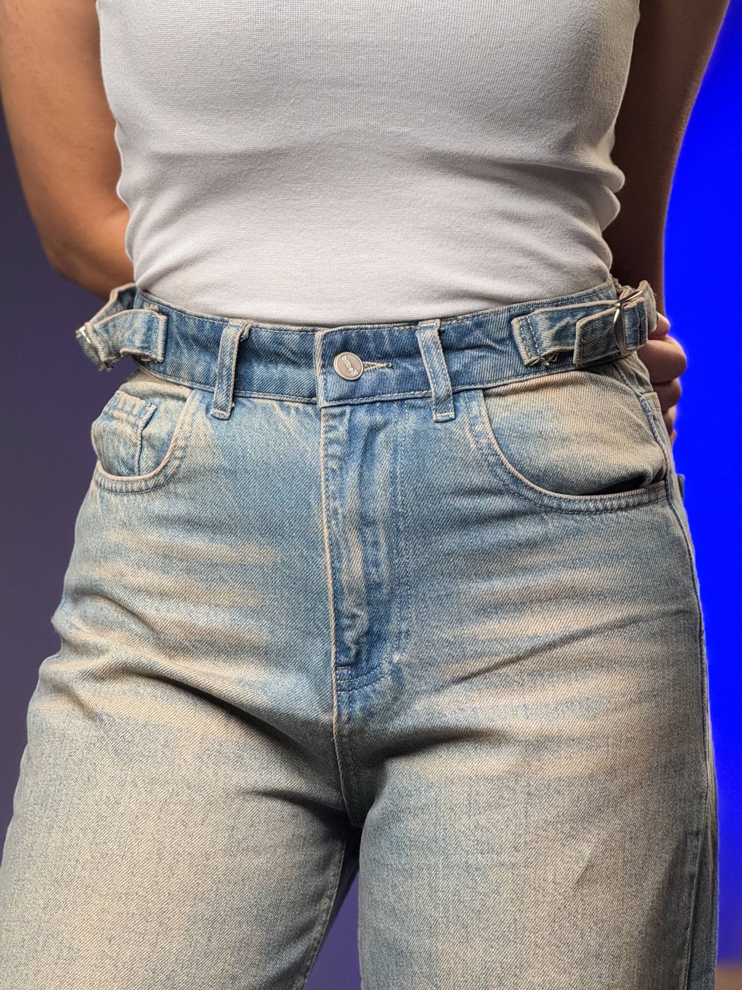 بنطرون جينز رمادي وزيتوني , ،قالب طبيعي