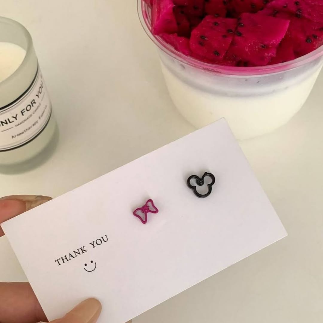 تراجي بناتية فيونكة وميكي ماوس (قطعتين)