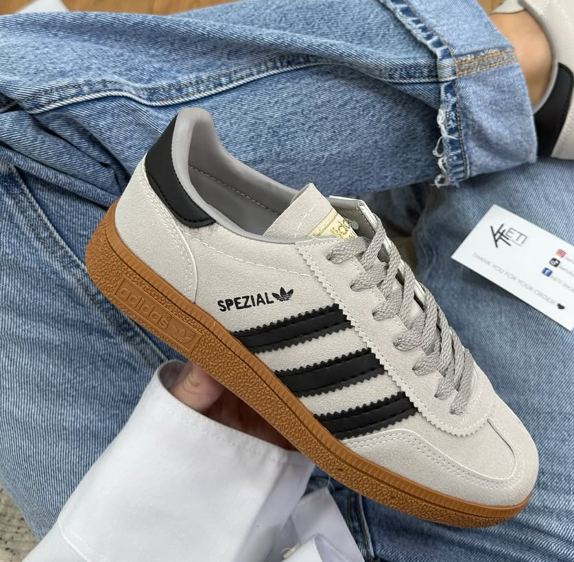 حذاء اديداس سامبا حجري اسود , قالب طبيعي (القياسات بين 36>46)