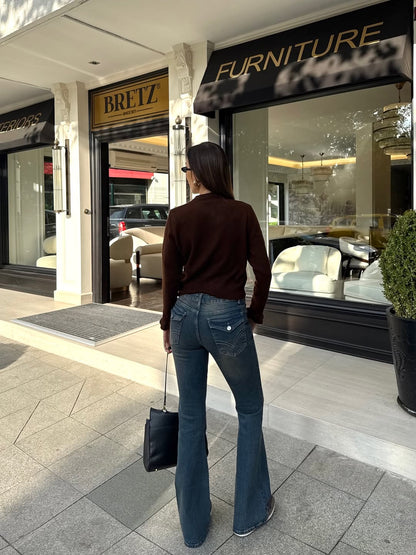 بنطرون جينز جارلس كلاسيكي ازرق