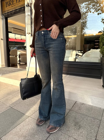 بنطرون جينز جارلس كلاسيكي ازرق