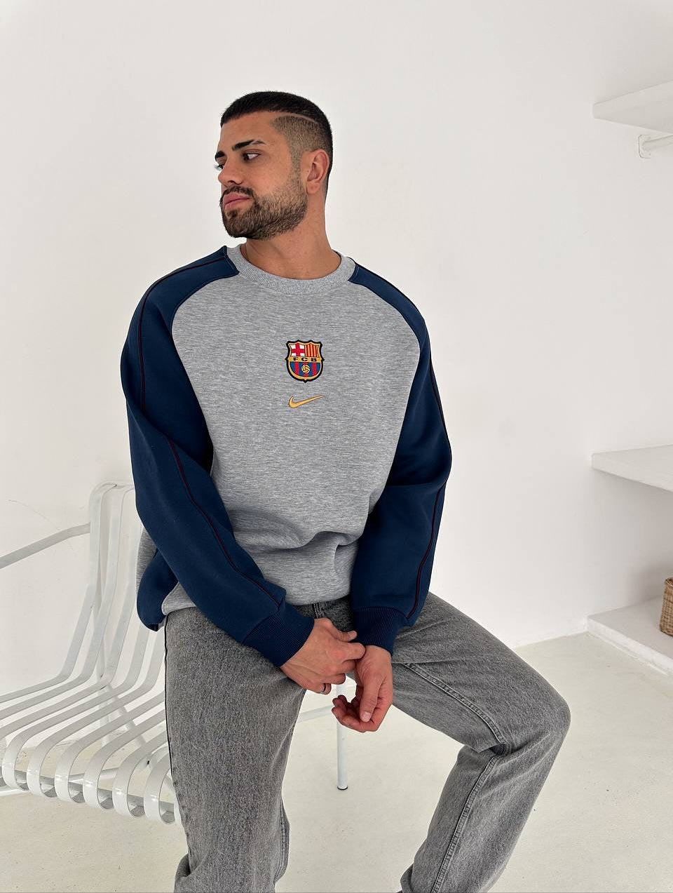 سويترات برشلونة نايك بلونين , قالب كبير