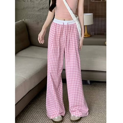 كاروهات نسائية ملونة , قالب طبيعي *