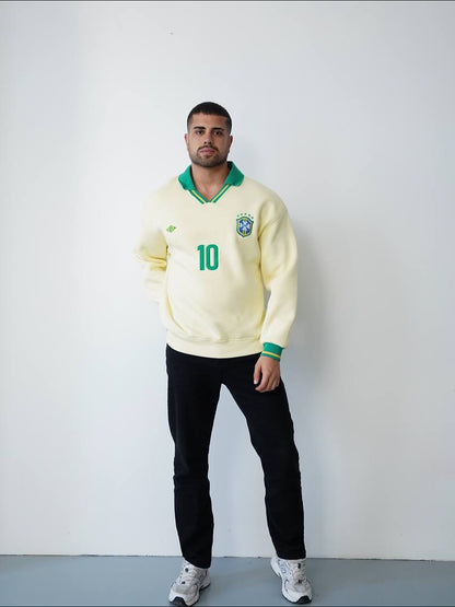 سويتر ياخة البرازيل لونين , قالب واسع