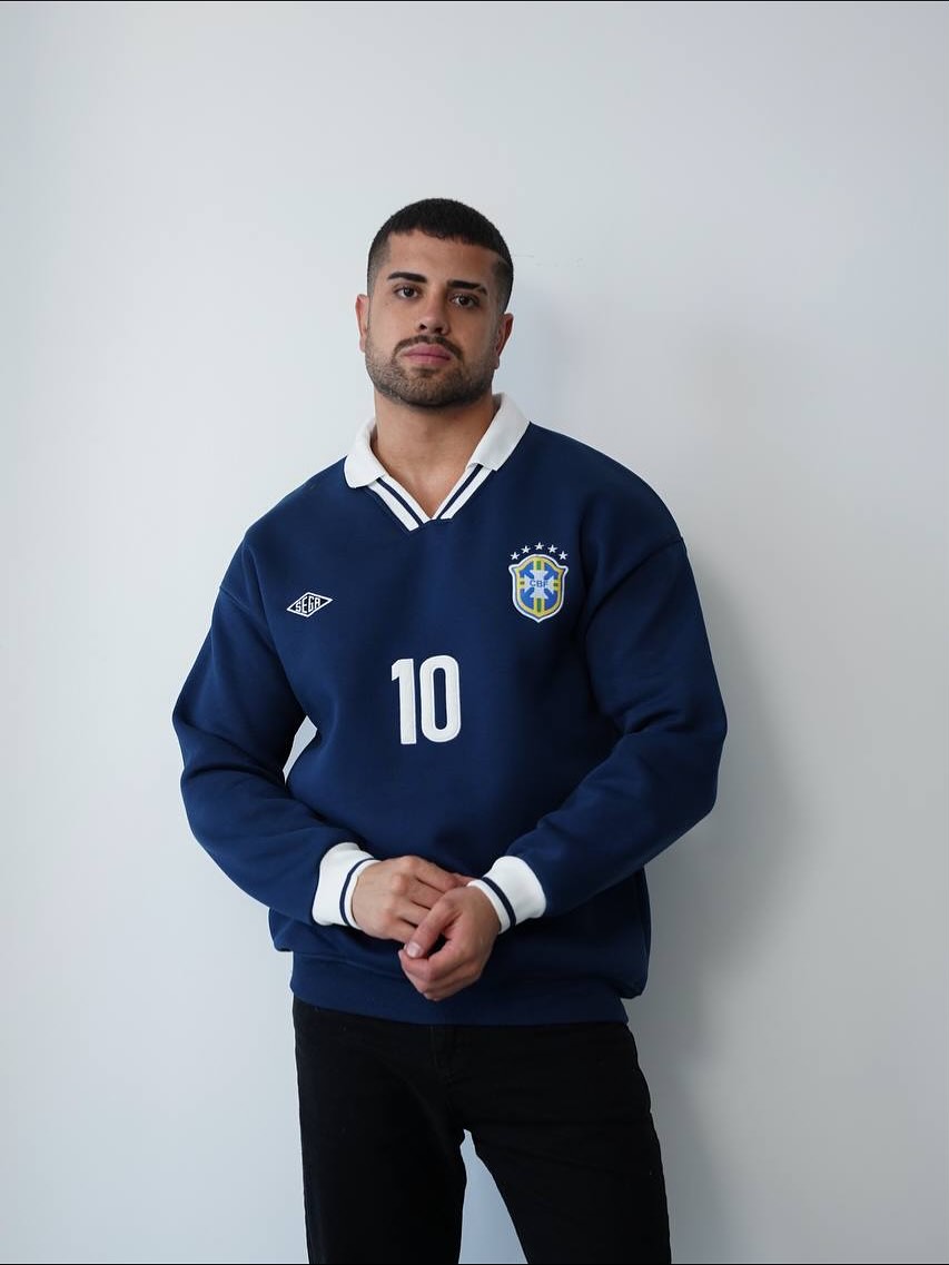 سويتر ياخة البرازيل لونين , قالب واسع