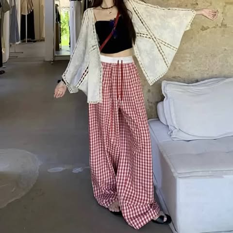 كاروهات نسائية ملونة , قالب طبيعي *