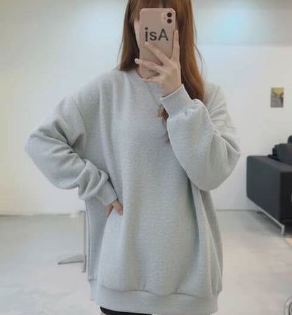 سويتر سادة قطني , قالب طبيعي*