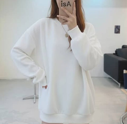 سويتر سادة قطني , قالب طبيعي*