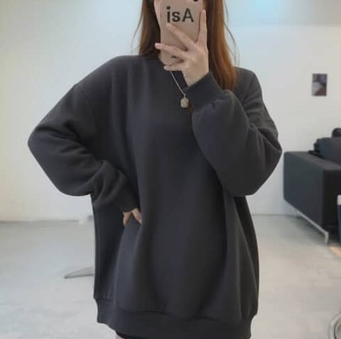 سويتر سادة قطني , قالب طبيعي*