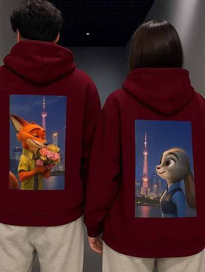 هودي ثنائي زوتوبيا ديزني