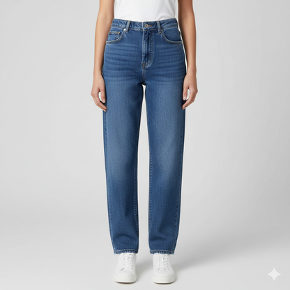 بنطرون جينز كيلوت ازرق *