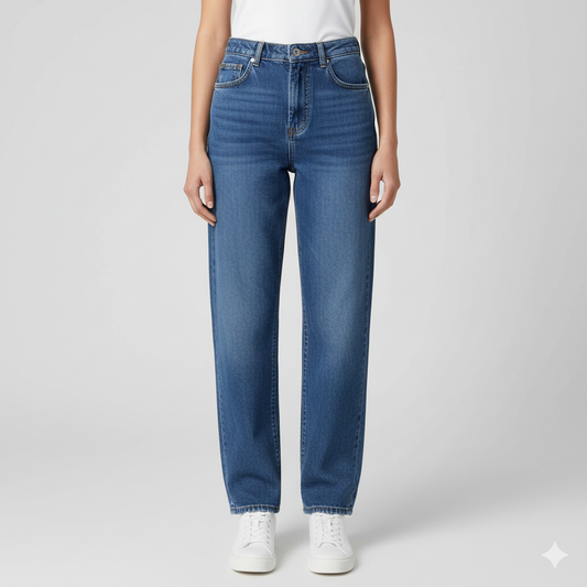 بنطرون جينز كيلوت ازرق *