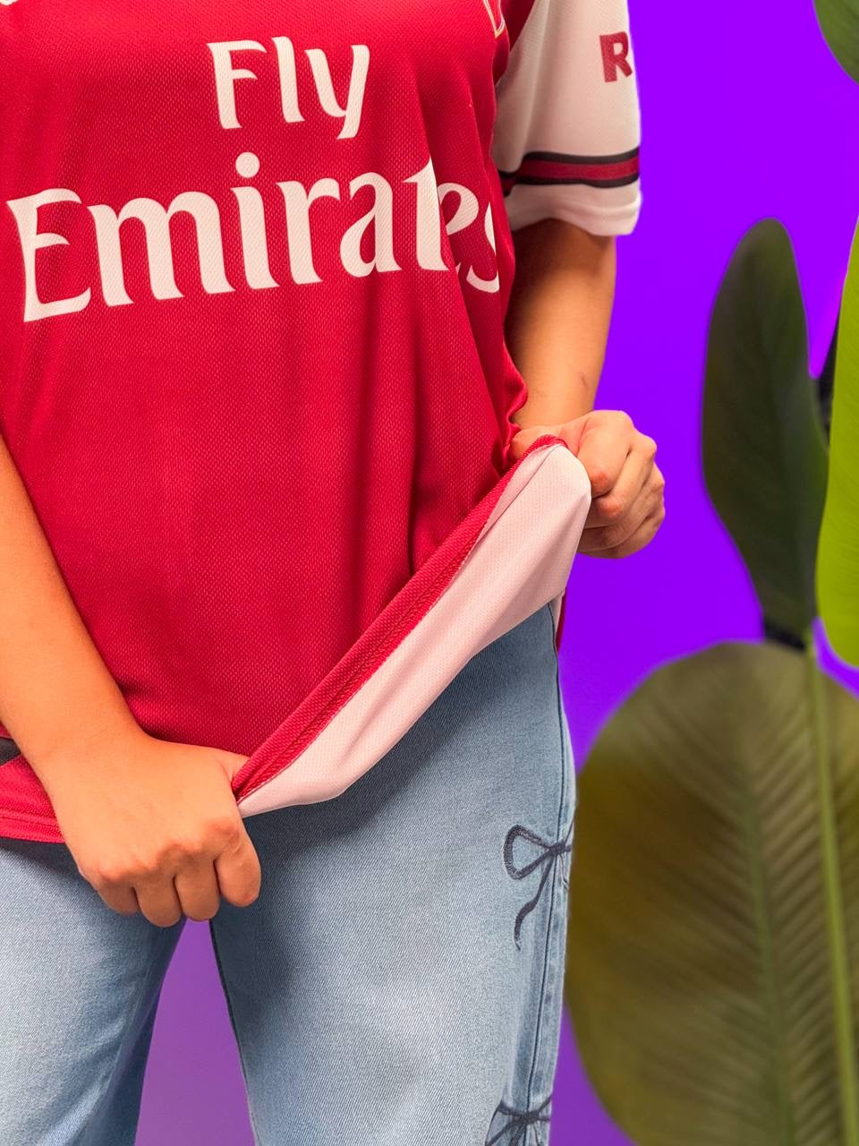 تيشيرت بناتي ارسنال اديداس , قالب صغير