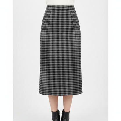 تنورة ستايل كوري شتوي *