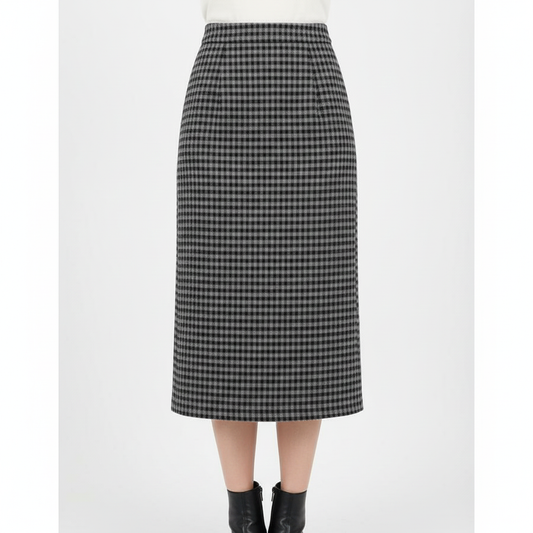 تنورة ستايل كوري شتوي *