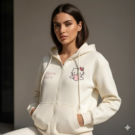 جاكيت هيلو كيتي بيست فريند , قطني
