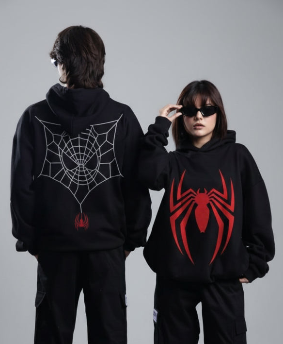 هودي ثنائي طبعة سبايدر مان وجهين Spider Man