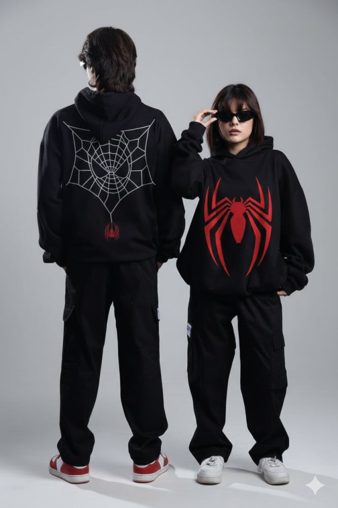 هودي ثنائي طبعة سبايدر مان وجهين Spider Man