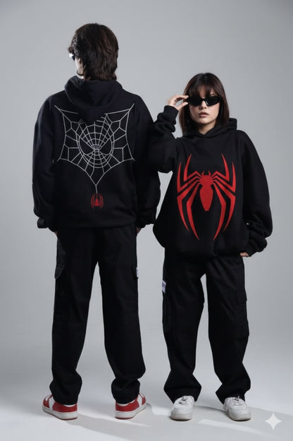 هودي ثنائي طبعة سبايدر مان وجهين Spider Man