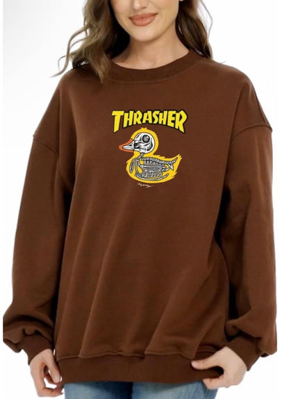 THRASHER سويتشيرت طبعة