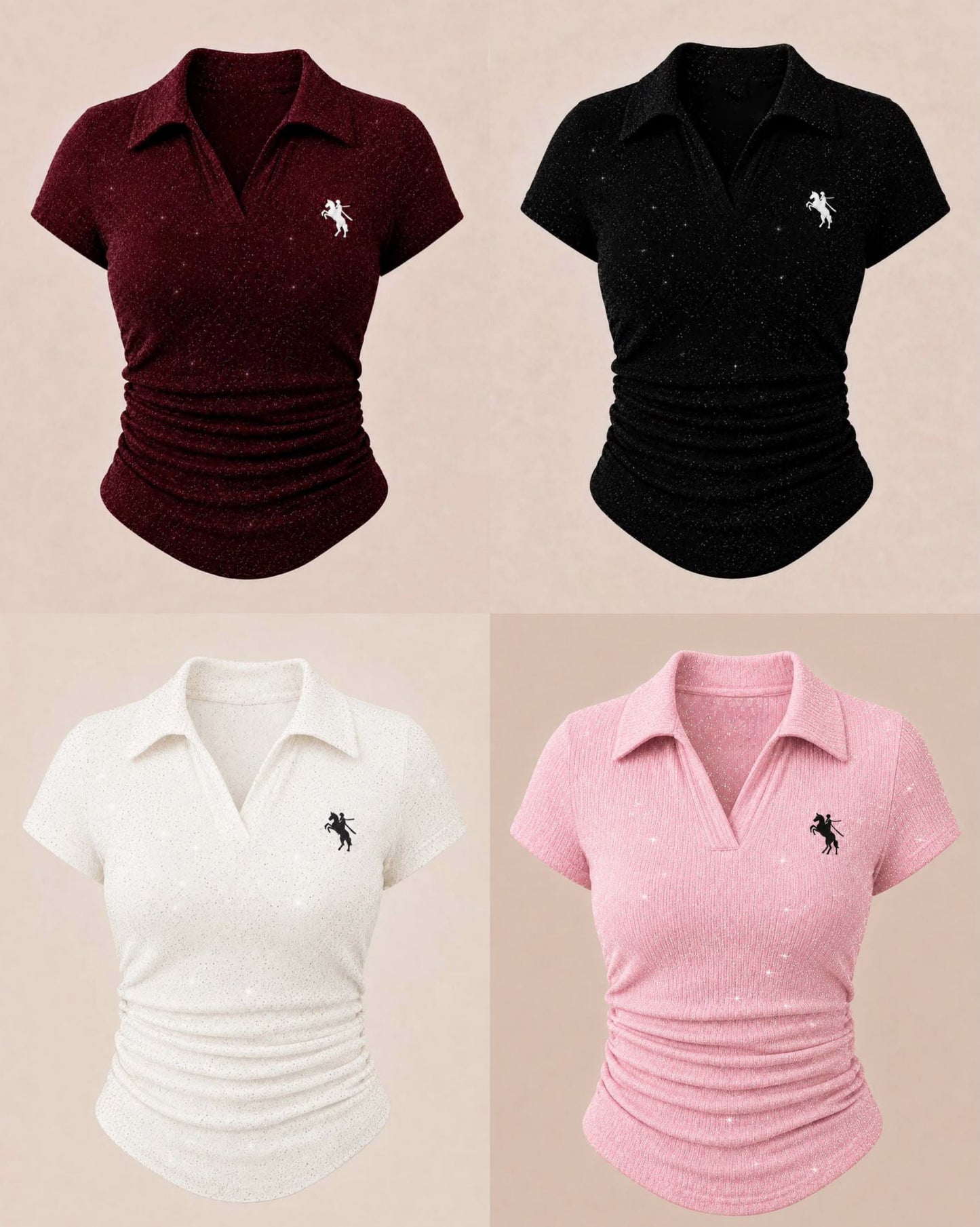 توب بولو بناتي 4 الوان - polo