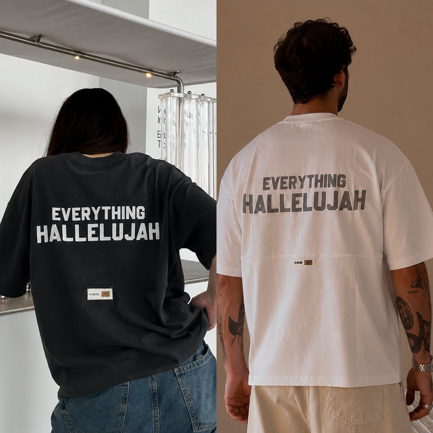 تيشيرت " EVERYTHING
HALLELUJAH"