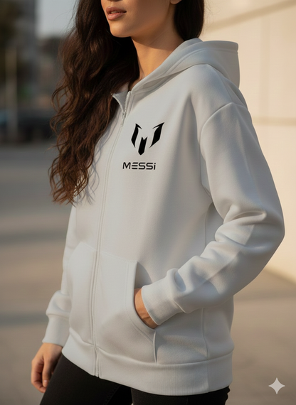 جاكيت شعار ميسي , قطني