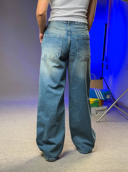 بنطرون جينز ازرق , ،قالب طبيعي