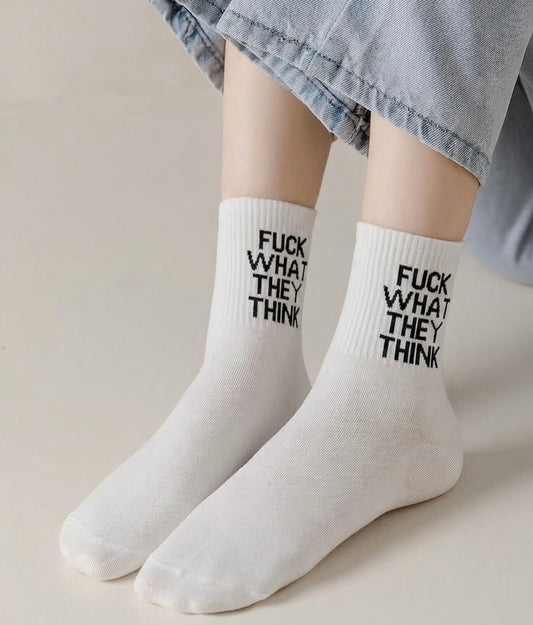 جواريب “ FUCK WHAT “THEY THINK