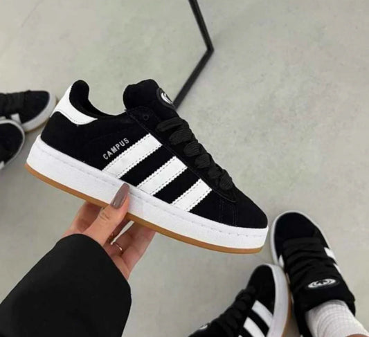 حذاء اديداس كامبوس اسود ,قالب طبيعي (القياسات بين 36>44)