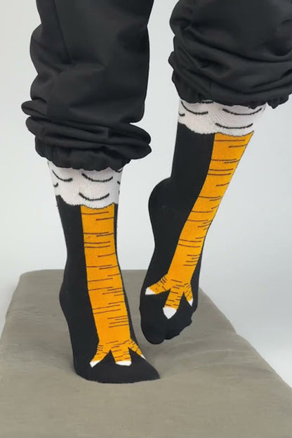 جواريب اقدام دجاجة كارتونية