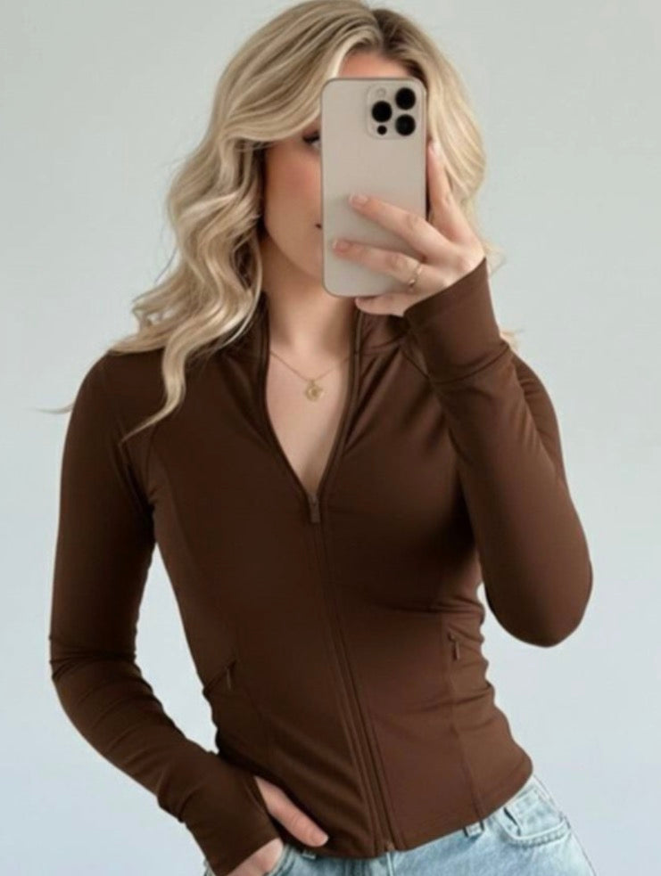 جاكيت صيفي نسائي بلونين جوزي ووردي