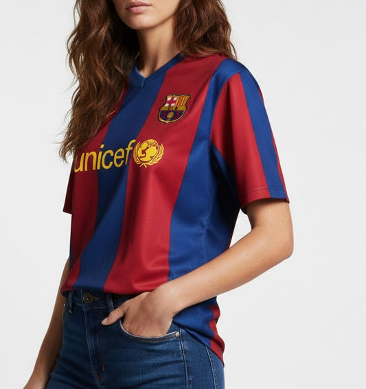 تيشيرت برشلونة نايك الاساسي , قالب صغير ✅