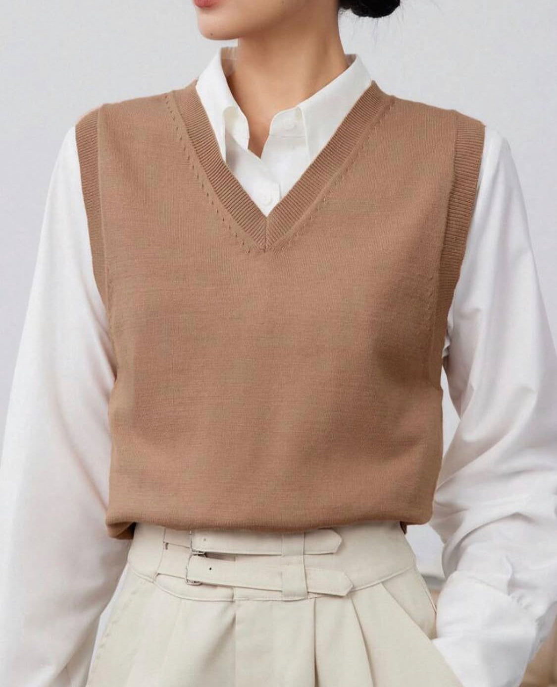 فيست قهوائي سادة ,قطني