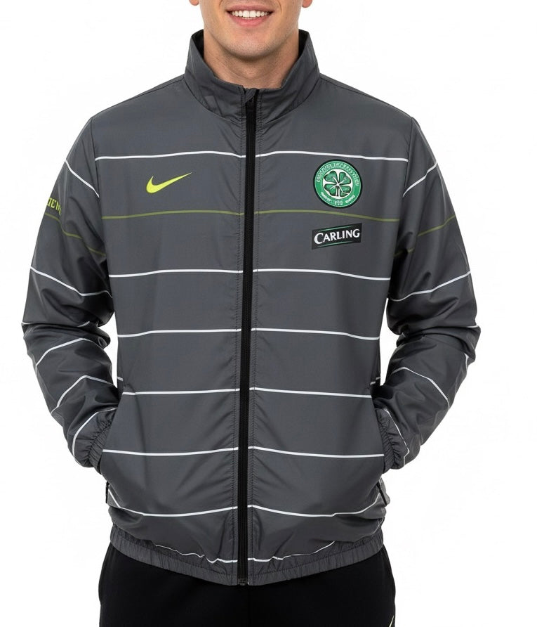 جاكيت نادي سلتيك نايك مخطط ,مطري خفيف ✅