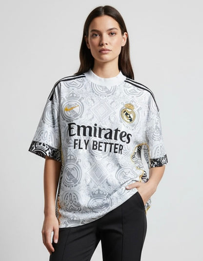 تيشيرت ريال مدريد نايك , خامة قطنية , قالب كبير✅