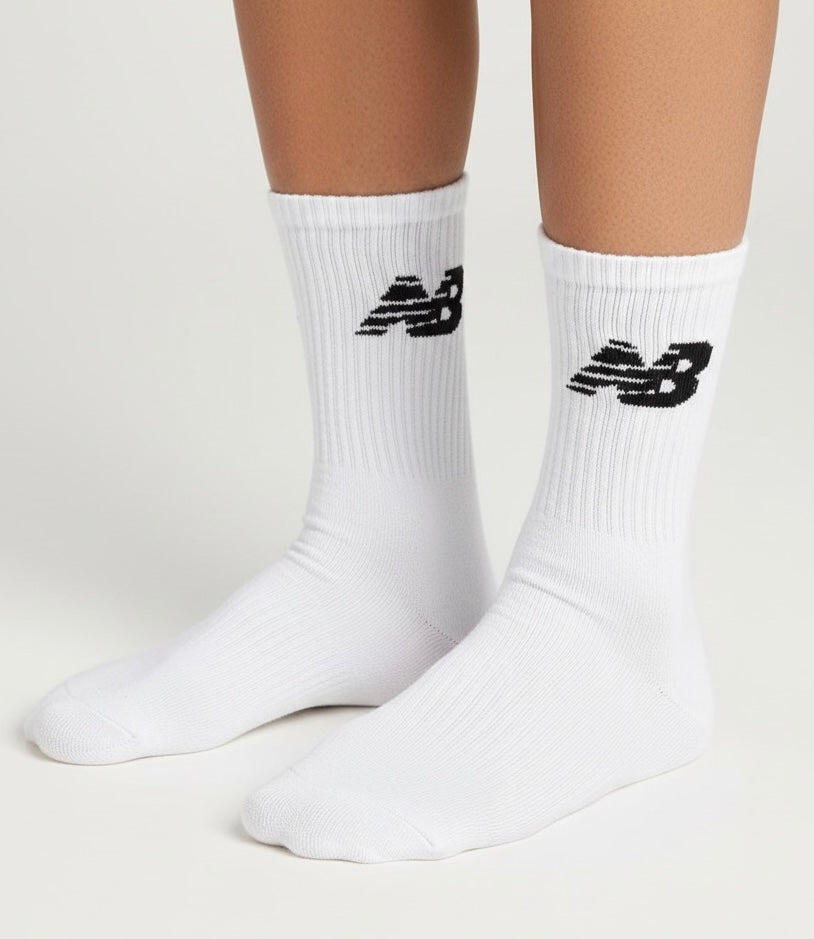 جوارب نيو بلانص ابيض