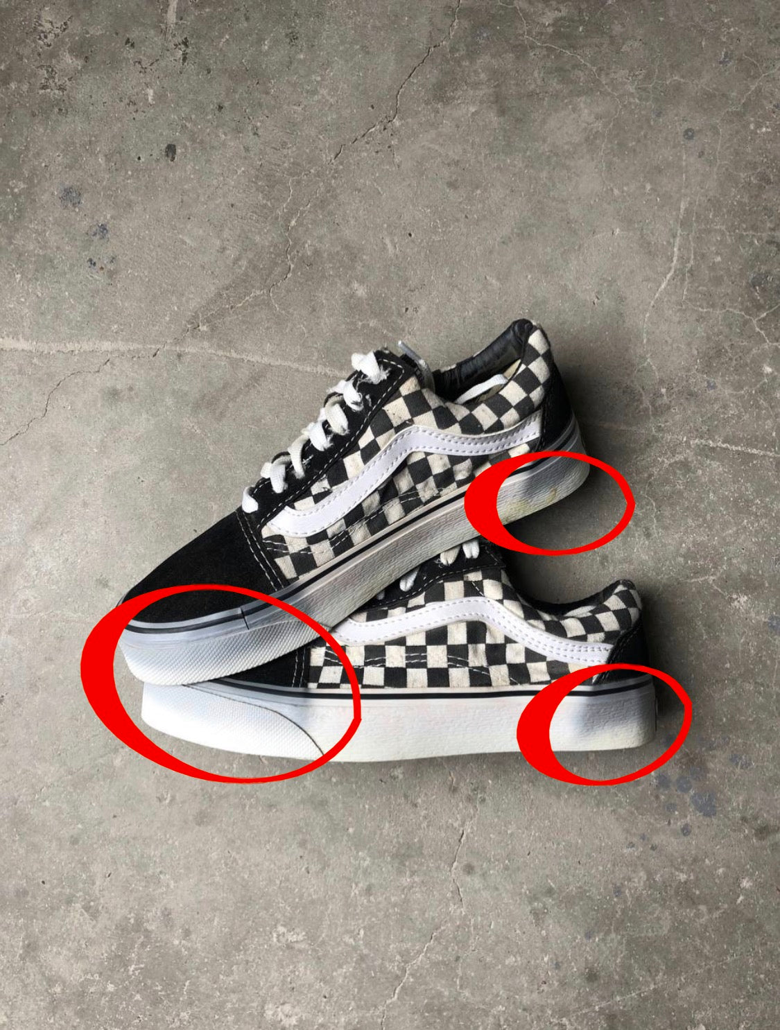 حذاء فانس معيوب , بالقماش + لون اسفل الحذاء