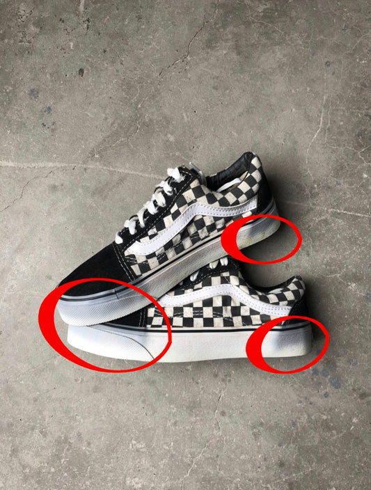 حذاء فانس معيوب , بالقماش + لون اسفل الحذاء