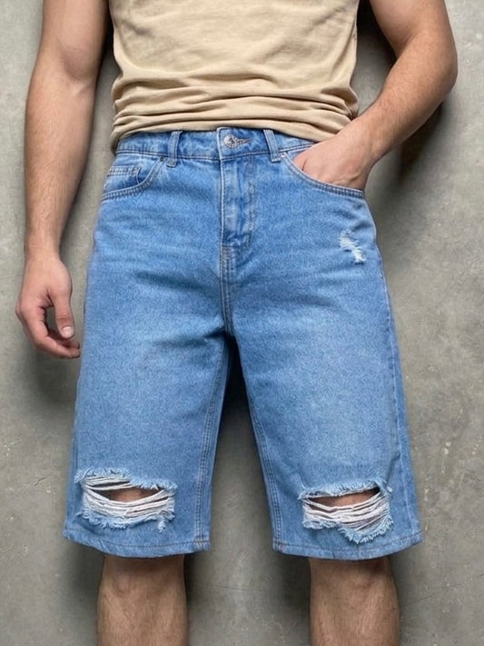 شورت جينز ضربات سمائي , قالب طبيعي