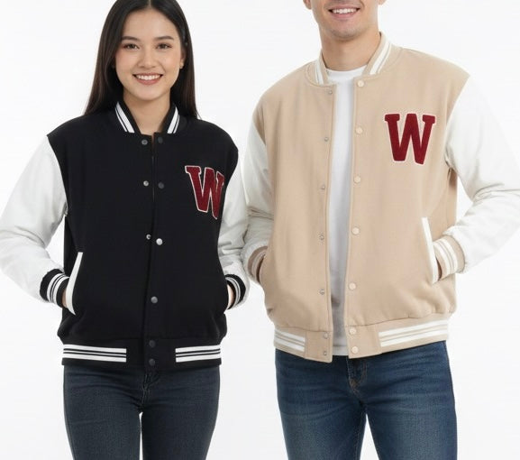 ✅ W جاكيت نسائي بيسبول