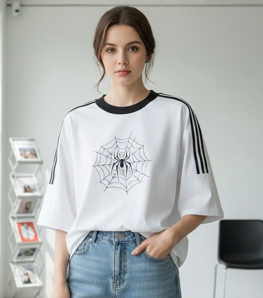 تيشيرت شبكة العنكبوت , مخطط قالب كبير