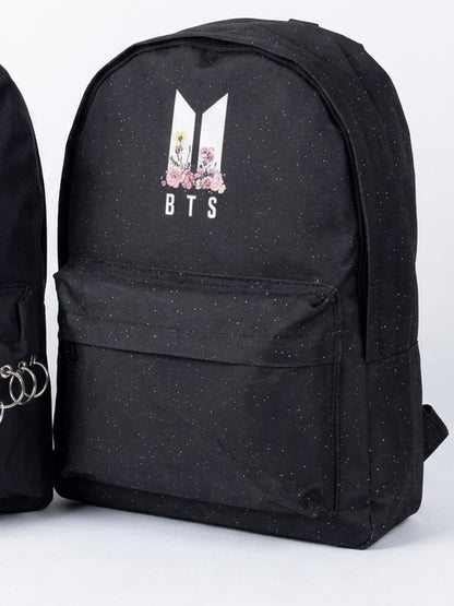 جنط فرقة  BTS سوداء , حجم وسط •