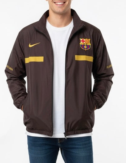 جاكيت برشلونة نايك جوزي مطري خفيف ✅