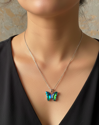 قلائد  فراشات ملونة ✅