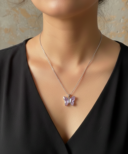 قلائد  فراشات ملونة ✅